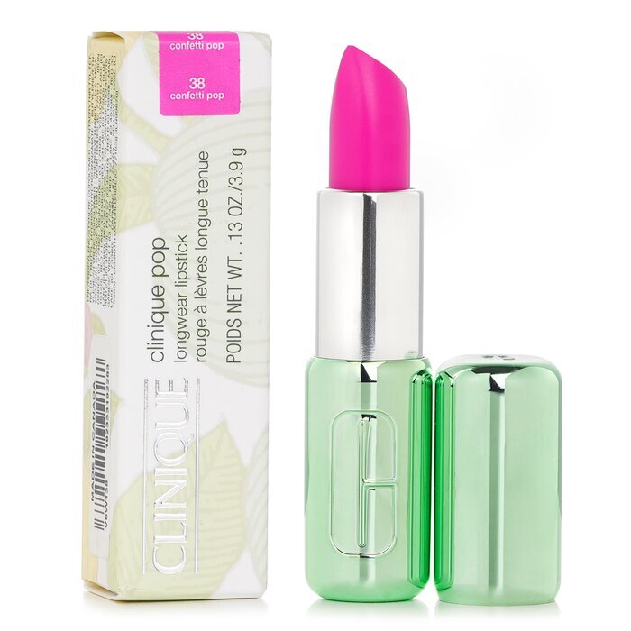Clinique Pop Longwear Lipstick Satin -  38 Confetti Pop 3.9g
