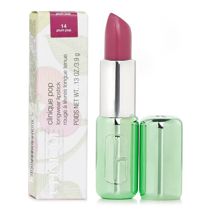 Clinique Pop Longwear Lipstick Shine -  14 Plum Pop 3.9g
