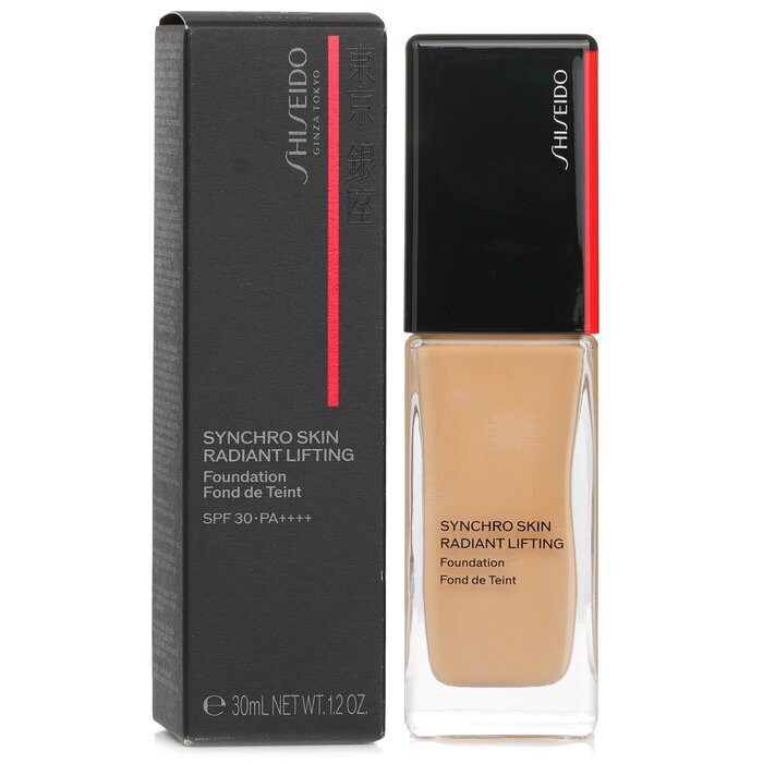 Shiseido Synchro Skin Radiant Lifting Foundation – 340 Oak 30 ml