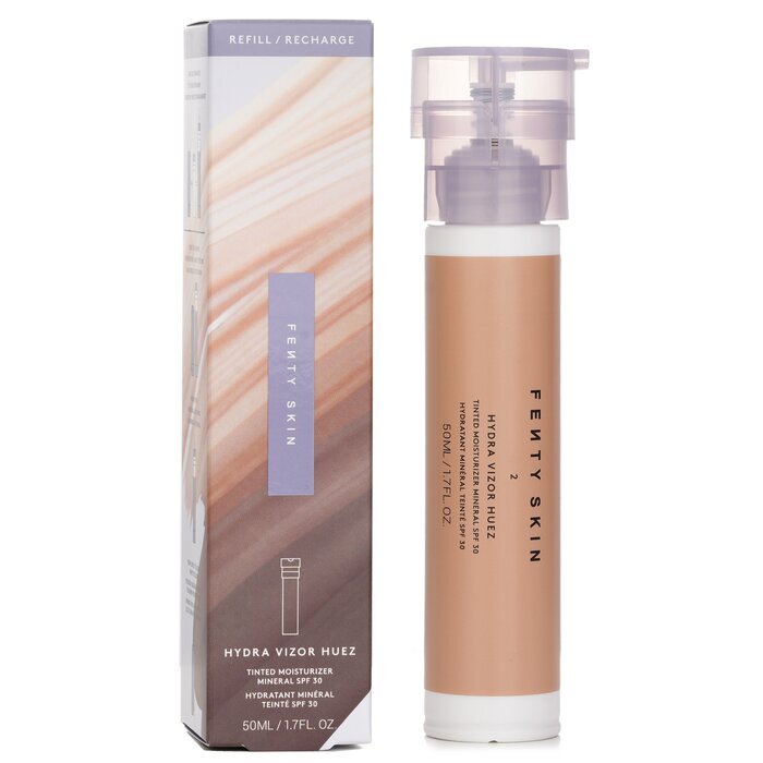 Fenty Beauty by Rihanna Hydra Vizor Huez getönte Feuchtigkeitscreme LSF 30 Nachfüllpackung – Tönung 2, 50 ml