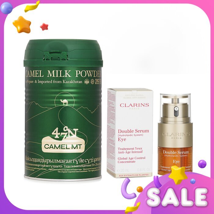 Clarins 【Kamelmilchpulver-Schönheitsset】 Niedriger Cholesterinspiegel. Anti-Aging. Umfassende Pflege. 2 Stück