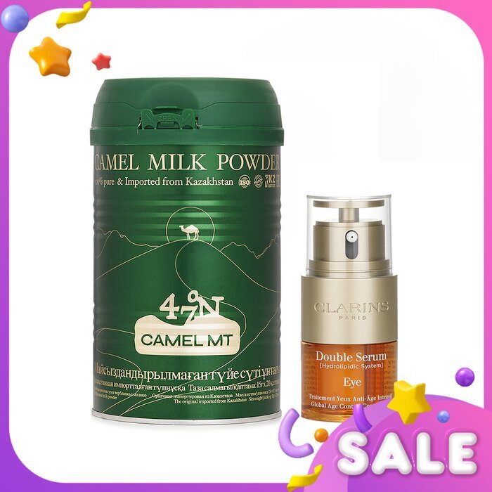 Clarins 【Kamelmilchpulver-Schönheitsset】 Niedriger Cholesterinspiegel. Anti-Aging. Umfassende Pflege. 2 Stück