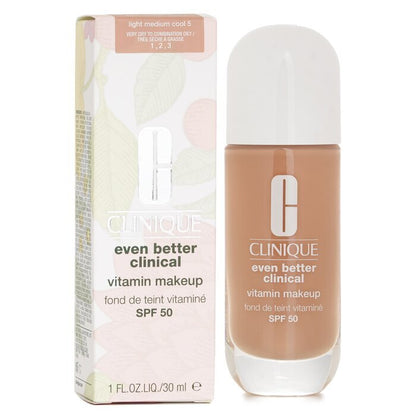 Clinique Even Better Clinical Vitamin MakeUp Foundation LSF 50 – 5 Hell Mittel Kühl 30 ml