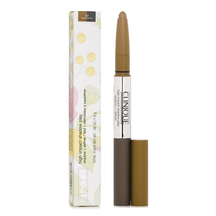 Clinique High Impact Shadow Play™ Shadow + Definer – 02 Mixed Greens 1,9 g