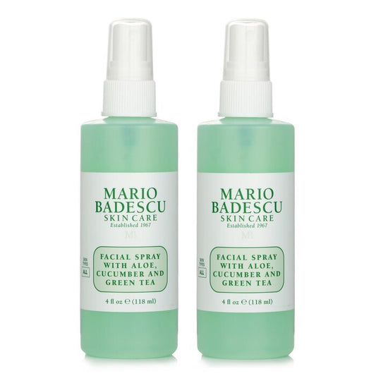 Mario Badescu ���1+1 Set���Facial Spray With Aloe, Cucumber And Green Tea - For All Skin Types 118ml x2