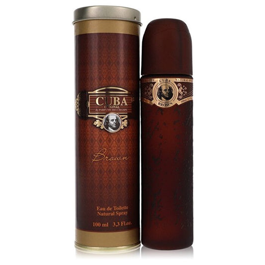 Fragluxe Cuba Brown Eau de Toilette Spray 100 ml/3,4 oz