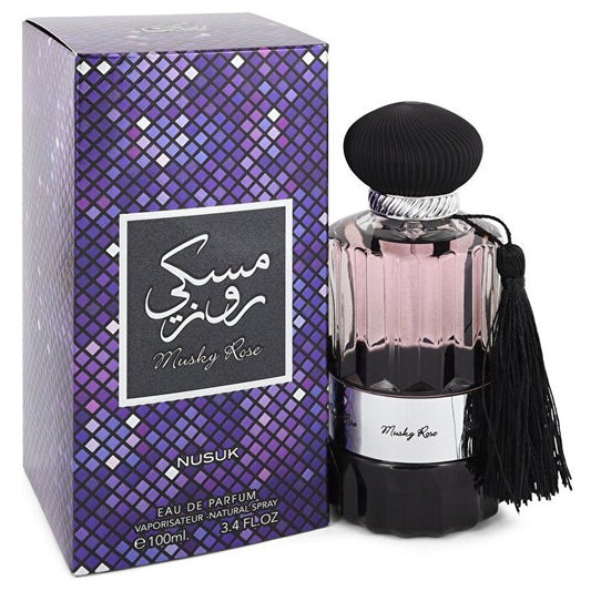 Nusuk Musky Rose Eau De Parfum Spray (Unisex) 100ml/3.4oz