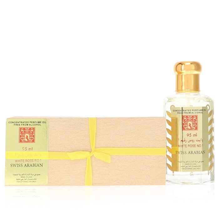 Swiss Arabian White Rose Nr. 1 Konzentriertes Parfümöl ohne Alkohol (Unisex) 95 ml/3,21 oz