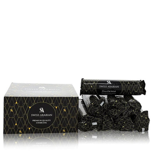 Swiss Arabian Premium Quality Charcoal 10 pieces of Premium Charcoal Briquettes 33 mm 33mm/33mm