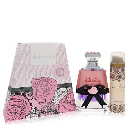 Lattafa Washwashah Eau De Parfum Spray Plus Deodorant 3,4 oz 100 ml/3,4 oz
