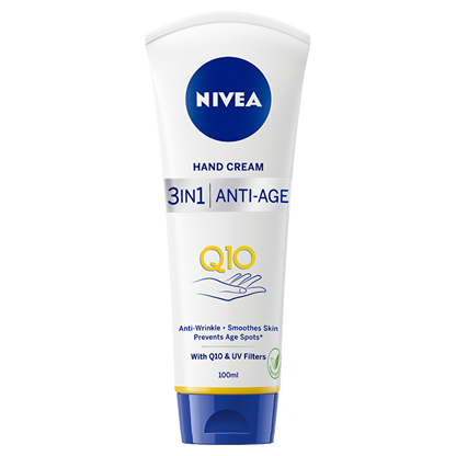 Nivea Mains Q10 3 en 1 Anti-Âge 100ml/3.4oz