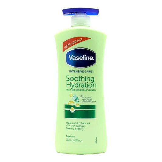 Vaseline 600ml Lotion pour le corps Hydratation apaisante 3 pièces Intérieur